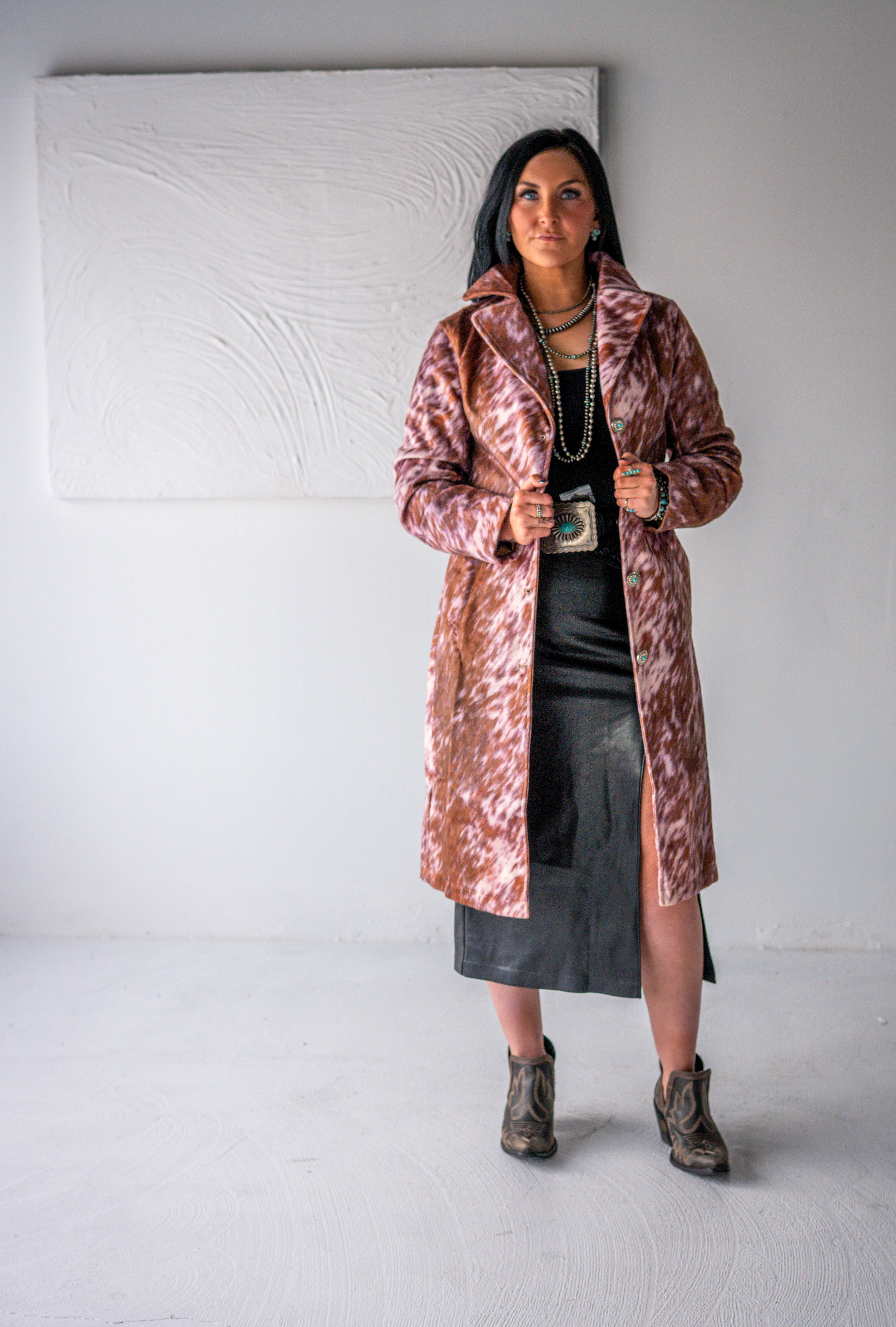 Cows Come Home Long Jacket