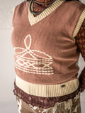 Boot Stitch Sweater Vest