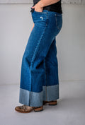 Wide Leg - Rigid with Comfort Stretch