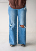 Wide Leg Slouchy Jeans