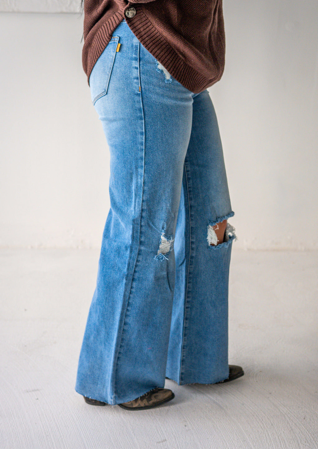 Wide Leg Slouchy Jeans