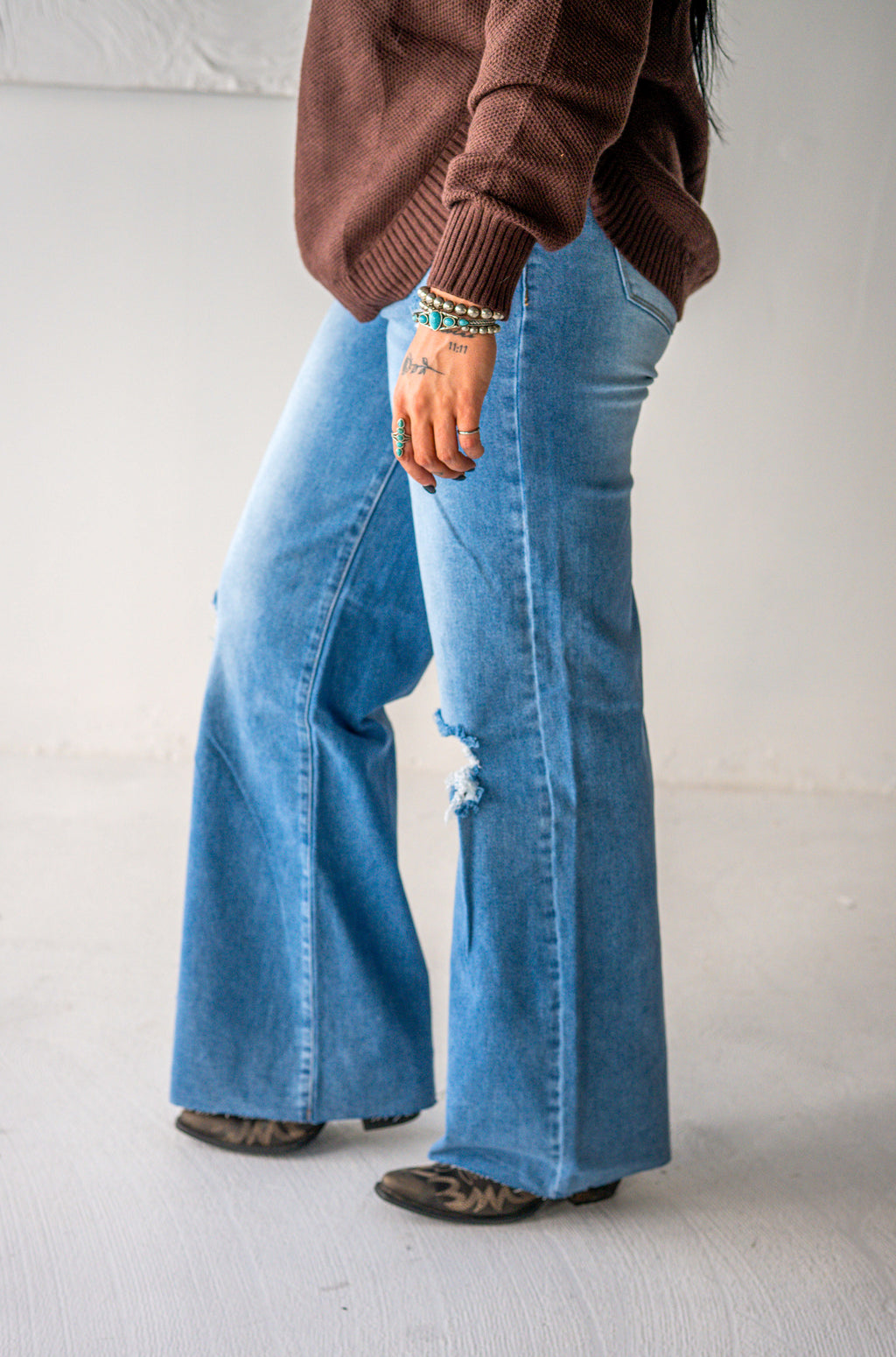 Wide Leg Slouchy Jeans