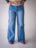 High Rise Wide Leg Jean