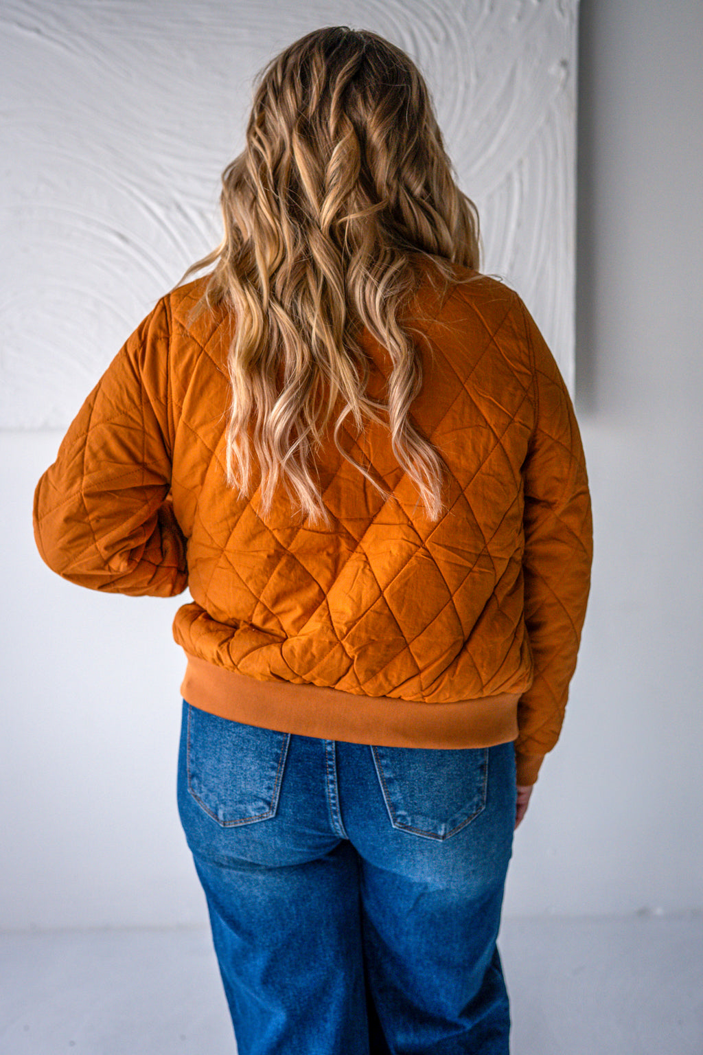 Quilted Bomber Jacket