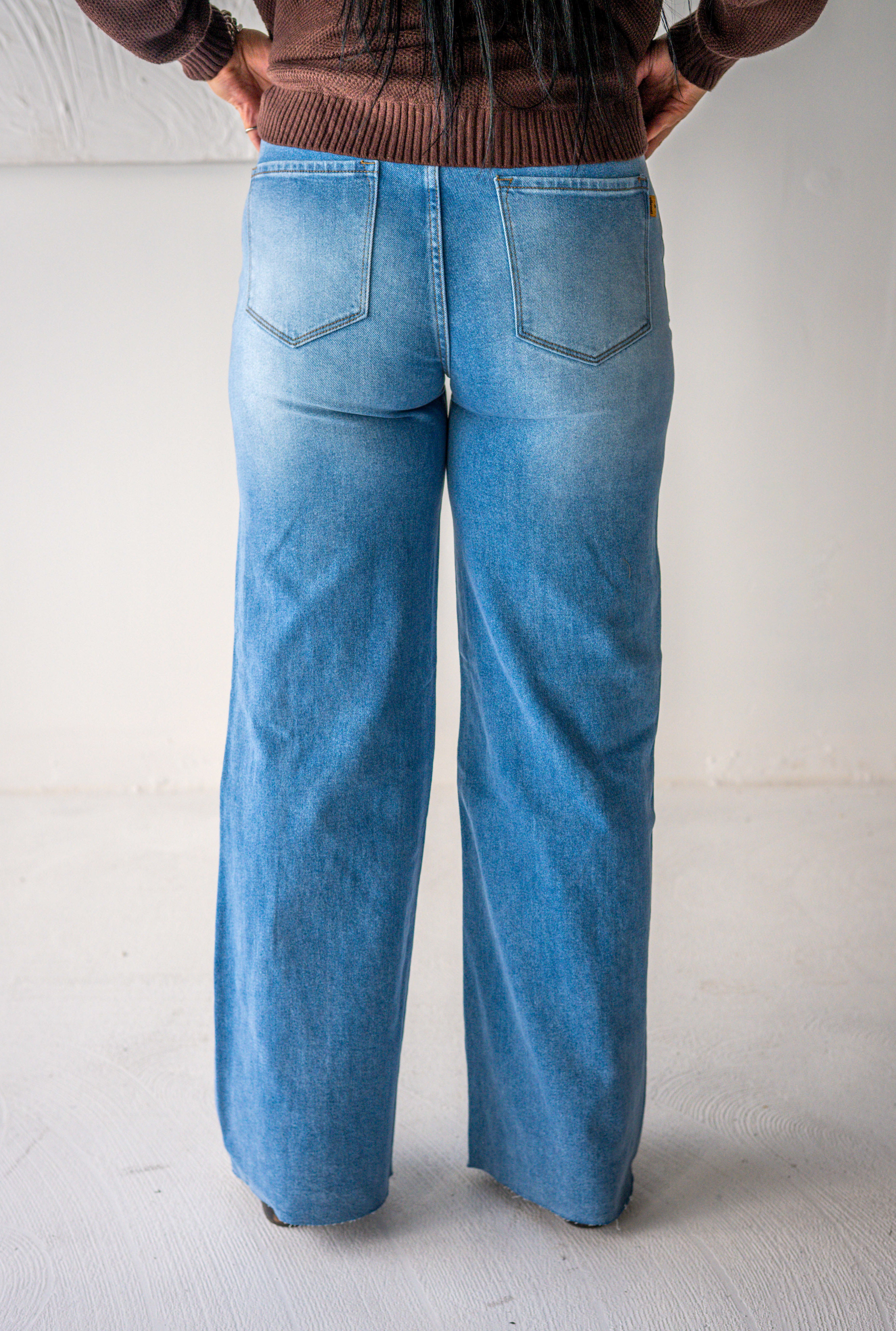 Wide Leg Slouchy Jeans