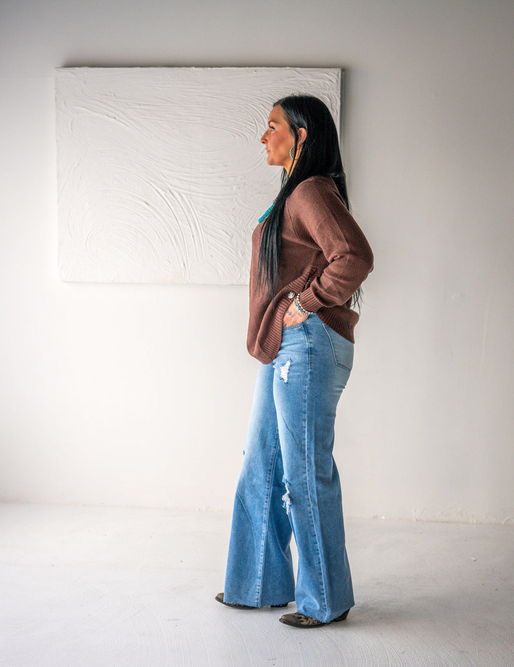 Wide Leg Slouchy Jeans