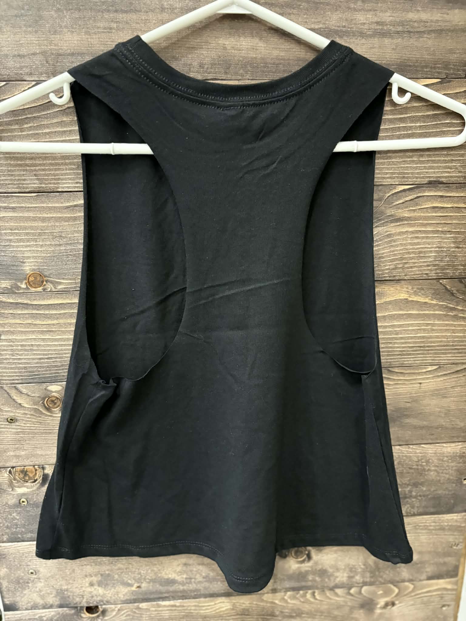 Black Cropped Tank