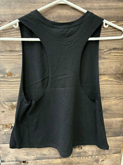 Black Cropped Tank