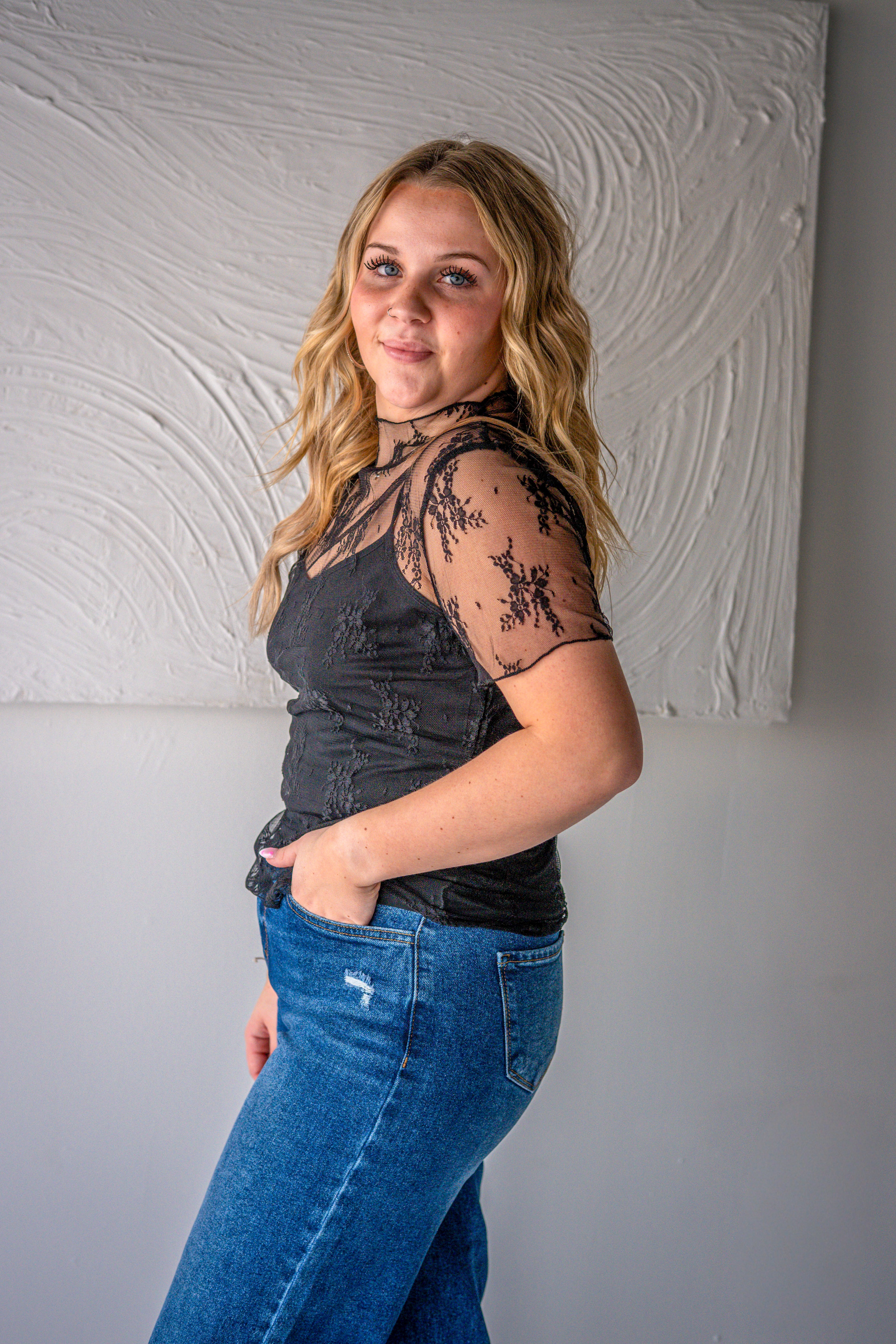 Lace Short Sleeve