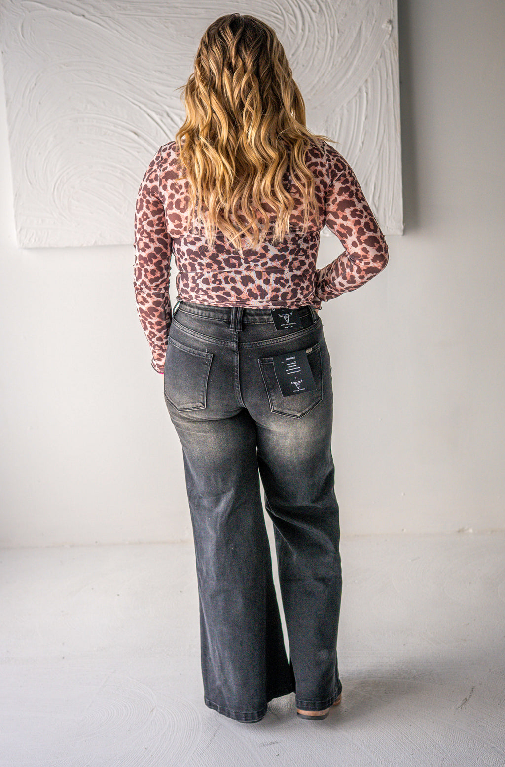 Black Wide Leg Jeans