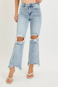 Risen - Cropped Jeans