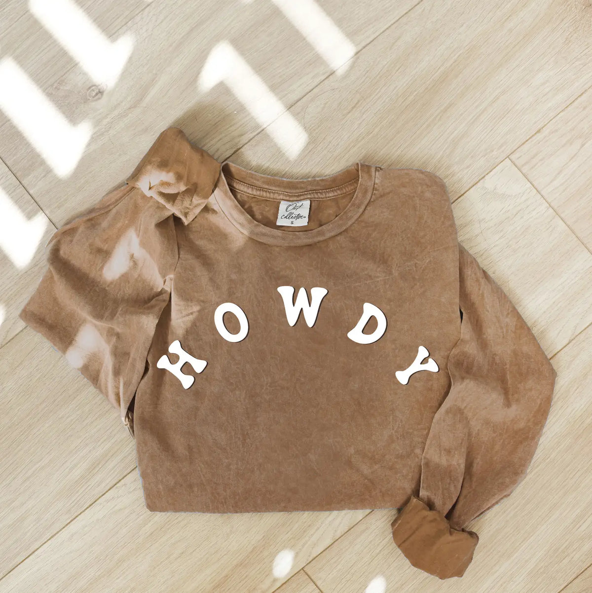 Mineral Wash Howdy Sweater