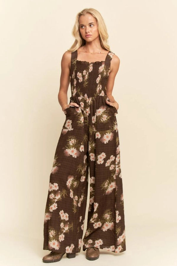 Floral Jumpsuit