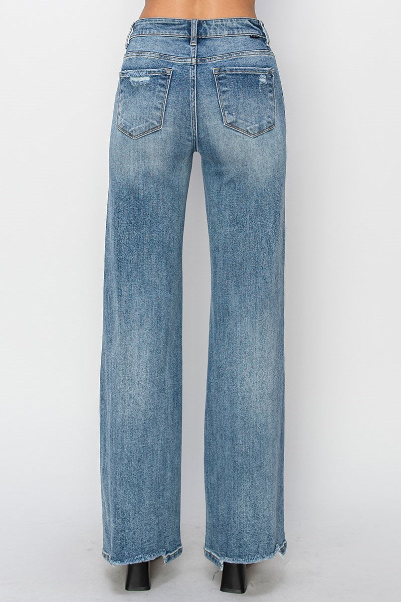Risen - Vintage Wash Wide Leg